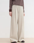 "Leisure Moments" classic low - waisted loose casual straight pants exquisite fashion sense casual pants for women - variant_title