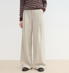 "Leisure Moments" classic low - waisted loose casual straight pants exquisite fashion sense casual pants for women - variant_title
