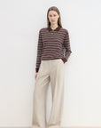 "Leisure Moments" classic low - waisted loose casual straight pants exquisite fashion sense casual pants for women - variant_title