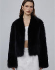 Letrans Women's Short Fox Fur & Leather Coat "Free Spirit Collection" - variant_title