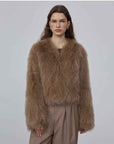 Letrans Women's Short Fox Fur & Leather Coat "Free Spirit Collection" - variant_title