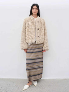 Little Bear New Zealand wool sheepskin coat product image 08