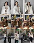 Louvre II Imported Simple Whole Mink Short Coat - variant_title