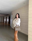 Louvre II Imported Simple Whole Mink Short Coat - variant_title