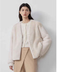 Louvre II Imported Simple Whole Mink Short Coat - variant_title