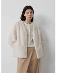 Louvre II Imported Simple Whole Mink Short Coat - variant_title