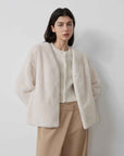 Louvre II Imported Simple Whole Mink Short Coat - variant_title