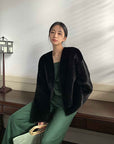 Louvre Mink V - Neck Jacket - variant_title
