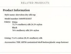Luxury mulberry silk wrinkle - resistant small high collar A - line sleeveless top vest for women - variant_title