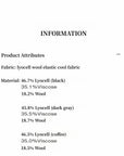 Lyocell wool stretch comfortable breathable fit minimalist solid color long - sleeved T-shirt - variant_title