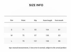 "Magic Dream" Retro Modern Washed Chicken Claw Wrinkled Jeans Women's Spacious Straight Wide Leg Pants - variant_title
