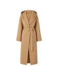Magic World hooded wool cashmere blend cape coat product image 01