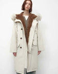 Fireladyfur Manchester City old story off white upgraded hooded parka product cutout