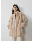 Meteor Variations Sable Fur Coat Women - variant_title