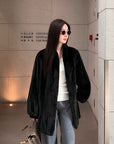 Meteor Variations Sable Fur Coat Women - variant_title