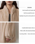 Meteor Variations Sable Fur Coat Women - variant_title