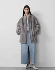 Meteor Variations Sable Fur Coat Women - variant_title