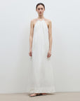 "Minimalist Rule" halter neck hollow design dress women's summer long dress - variant_title