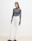 "Mint Flavor" High Waist Wide Leg Loose Washed Jeans Women - variant_title