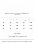 Mocha Phantom women's Merino shearling coat size guide