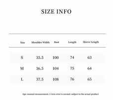 Moon Serenade hand-woven mink coat size guide