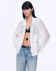 "Moonlight Whisper" lightweight outdoor half - stand collar raglan sleeve jacket - variant_title