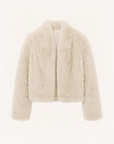 Fireladyfur Women's Tuscan Sheepskin Coat“Morning Mist Fairy” product image 1