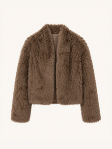 Fireladyfur Women's Tuscan Sheepskin Coat“Morning Mist Fairy” product image 3