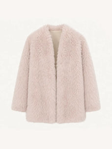Fireladyfur Women's Tuscan Sheepskin Coat“Morning Mist Fairy” product image 13