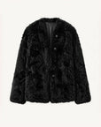 Fireladyfur Women's Tuscan Sheepskin Coat“Morning Mist Fairy” product image 17