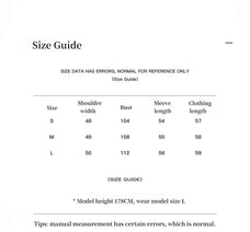 Morning Mist Manor fox fur coat size guide for S, M and L