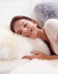 Natural New Zealand Sheepskin Rug 2x6 | Double Pelt | Thick Plush | Undyed & Formaldehyde - Free | Baby - Safe - variant_title