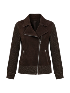 Nishino Twilight Italian sheepskin jacket - Brown product cutout