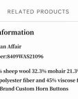 "Parisian Affair"Circle Long Fur Toggle Coat for Women - variant_title