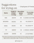 Peach Oolong women's Toscana sheepskin winter coat model fit reference