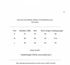 Modern Tricks layered one-shoulder knitted top size chart