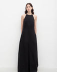 "Piano Music" halterneck waist - cinching cocoon dress - variant_title