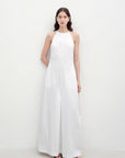 "Piano Music" halterneck waist - cinching cocoon dress - variant_title