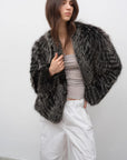 "Polar Night Star" imported sagafurs fox fur coat whole fox fur coat - variant_title
