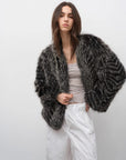 "Polar Night Star" imported sagafurs fox fur coat whole fox fur coat - variant_title