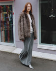 "Polar Night Star" imported sagafurs fox fur coat whole fox fur coat - variant_title