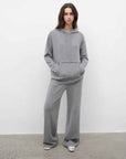 "Relaxed Encounter" Stylish Casual Sports Wool Knit Hoodie and Straight - Leg Leisure Pants Set - variant_title