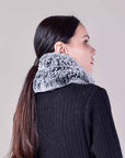 Rex rabbit fur long fur scarf woven double - sided real fur scarf for women - variant_title