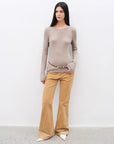 "Road to Extraordinary" Retro modern versatile slim corduroy flared trousers - variant_title