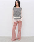 "Road to Extraordinary" Retro modern versatile slim corduroy flared trousers - variant_title