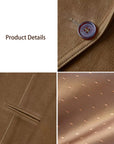 Stand Collar Suit Sheepskin Leather Short Jacket Roman Story - product details