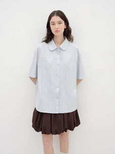 "Sea Salt & Sugar" cotton short - sleeved shirt - variant_title