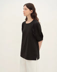 "Sleep Journey" puff sleeve straight short sleeve - variant_title