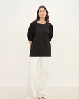 "Sleep Journey" puff sleeve straight short sleeve - variant_title