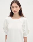 "Sleep Journey" puff sleeve straight short sleeve - variant_title